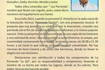 Programa completo de las fiestas de La Garita 2022/TA.